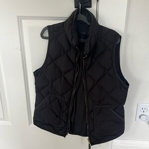 J. Crew quilted puffer vest